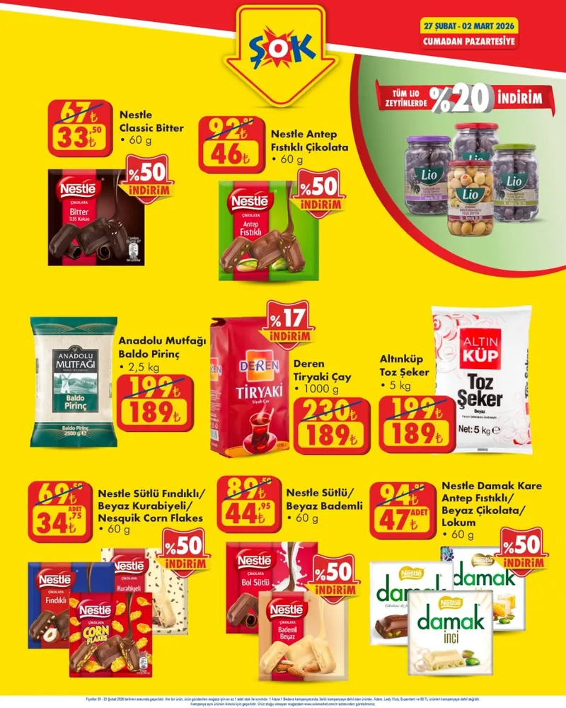 ŞOK Broşür Kapak