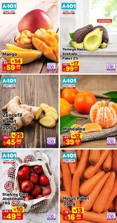 A101 27 Şubat 2026 Aktüel Kataloğu27 Şubat - 1 Mart