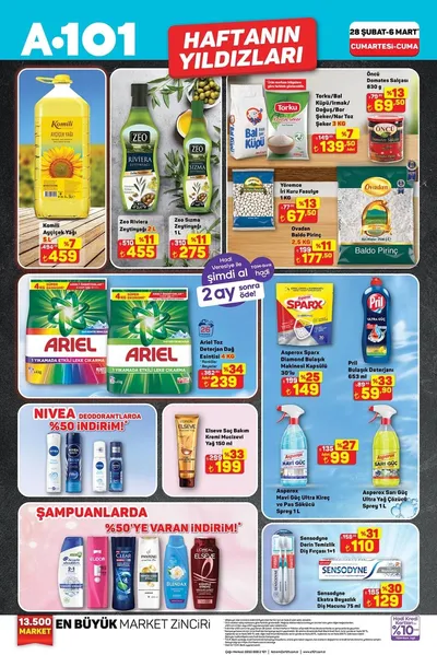 A101 28 Şubat 2026 Aktüel Kataloğu28 Şubat - 6 Mart Kapak Görseli