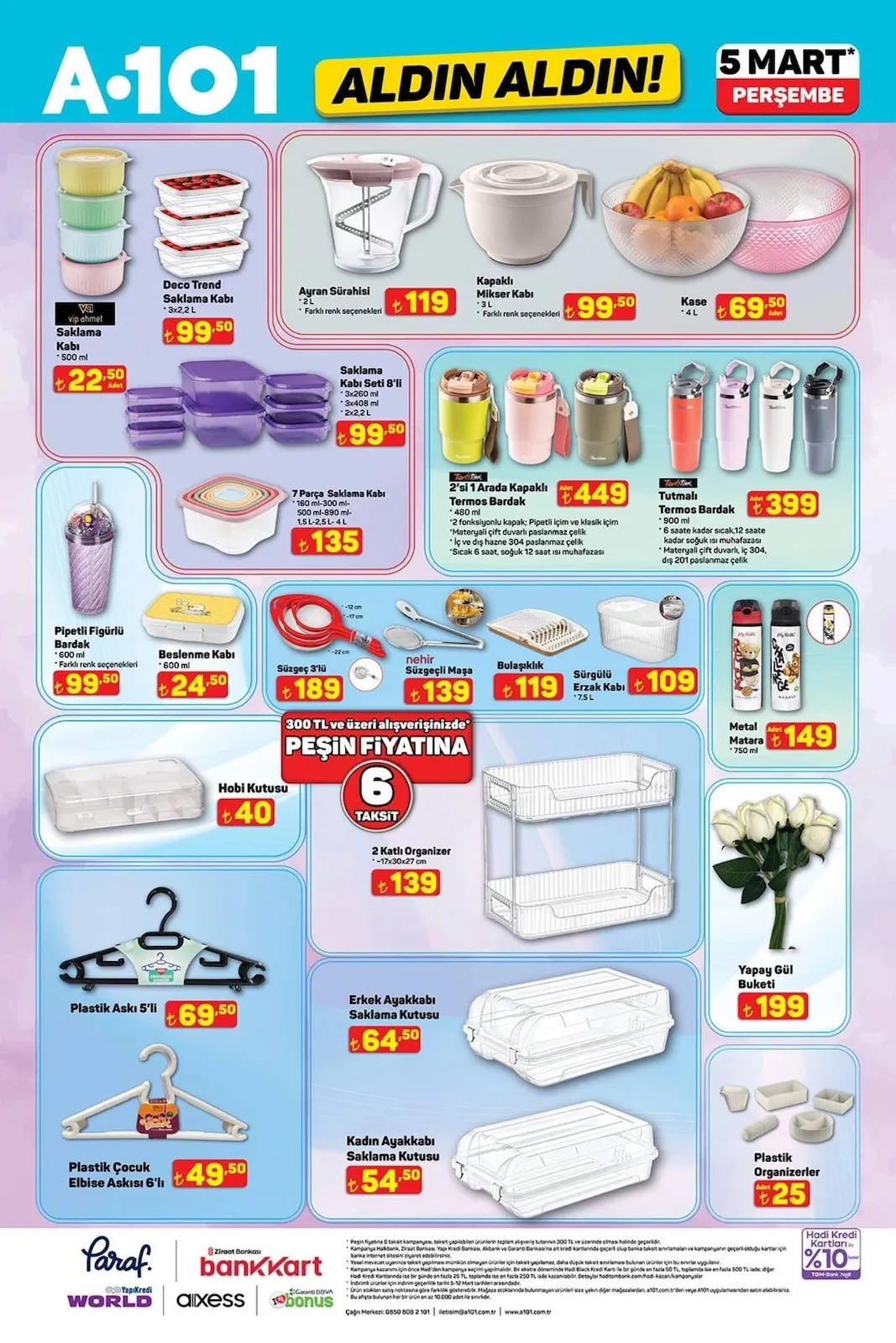 A101 A101 5 Mart 2026 Aktüel Kataloğu sayfa 5: Kiwi Kwp-8555 Gizli Damacana Ve 3 Musluklu Su Sebili, Akel Af380 Midi Fırın 38 L