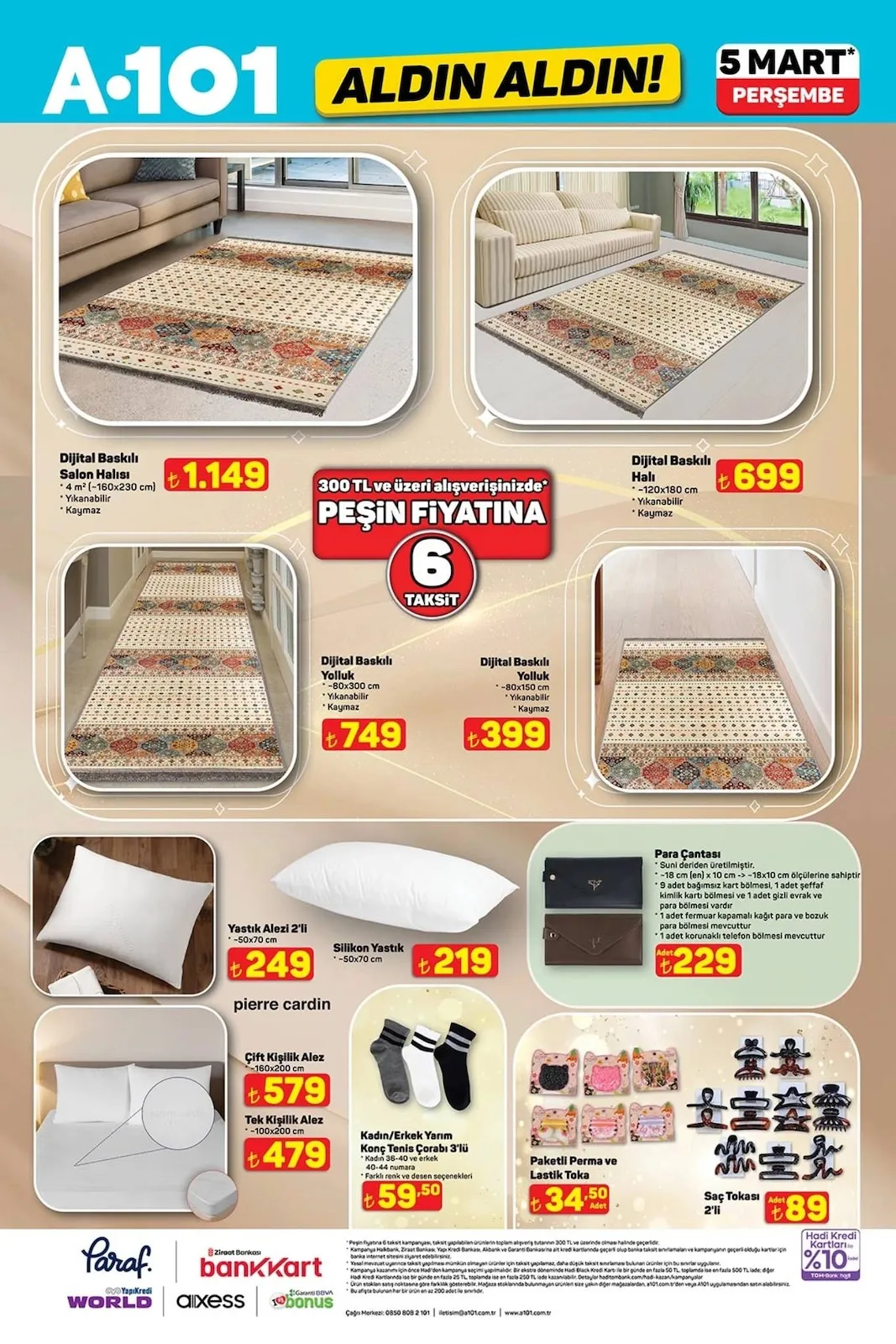 A101 A101 5 Mart 2026 Aktüel Kataloğu sayfa 7: Borosilikat Popcorn Kabı, Tokyo Saklama Kabı 2600 Cc