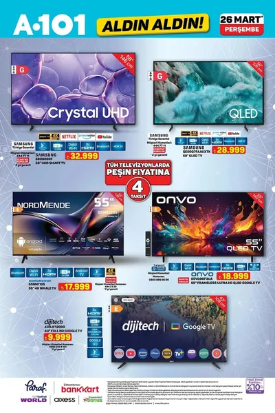 A101 26 Mart 2026 Aktüel Kataloğu