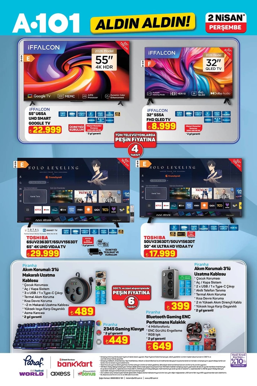 A101 aktüel broşürü