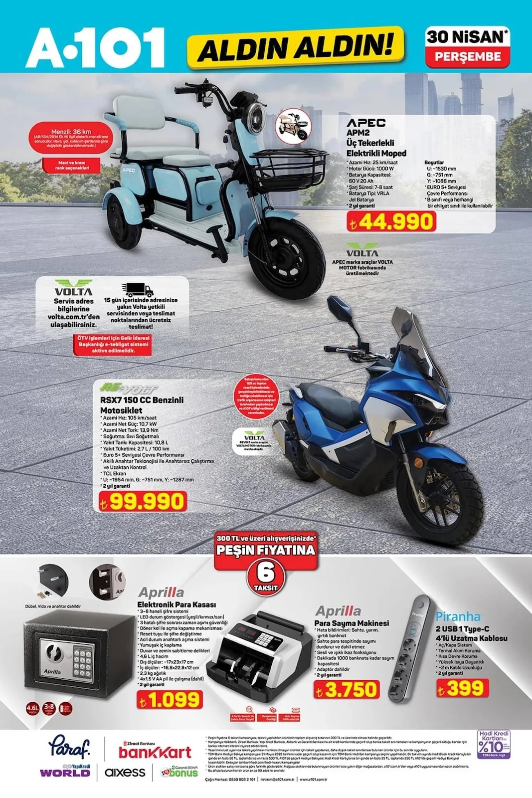 A101 A101 30 Nisan 2026 Aktüel Ürünler Kataloğu sayfa 4: Piknik Sandalyesi, Bestway Air Hammer 2.8 L Manuel Şişirme Aparatı
