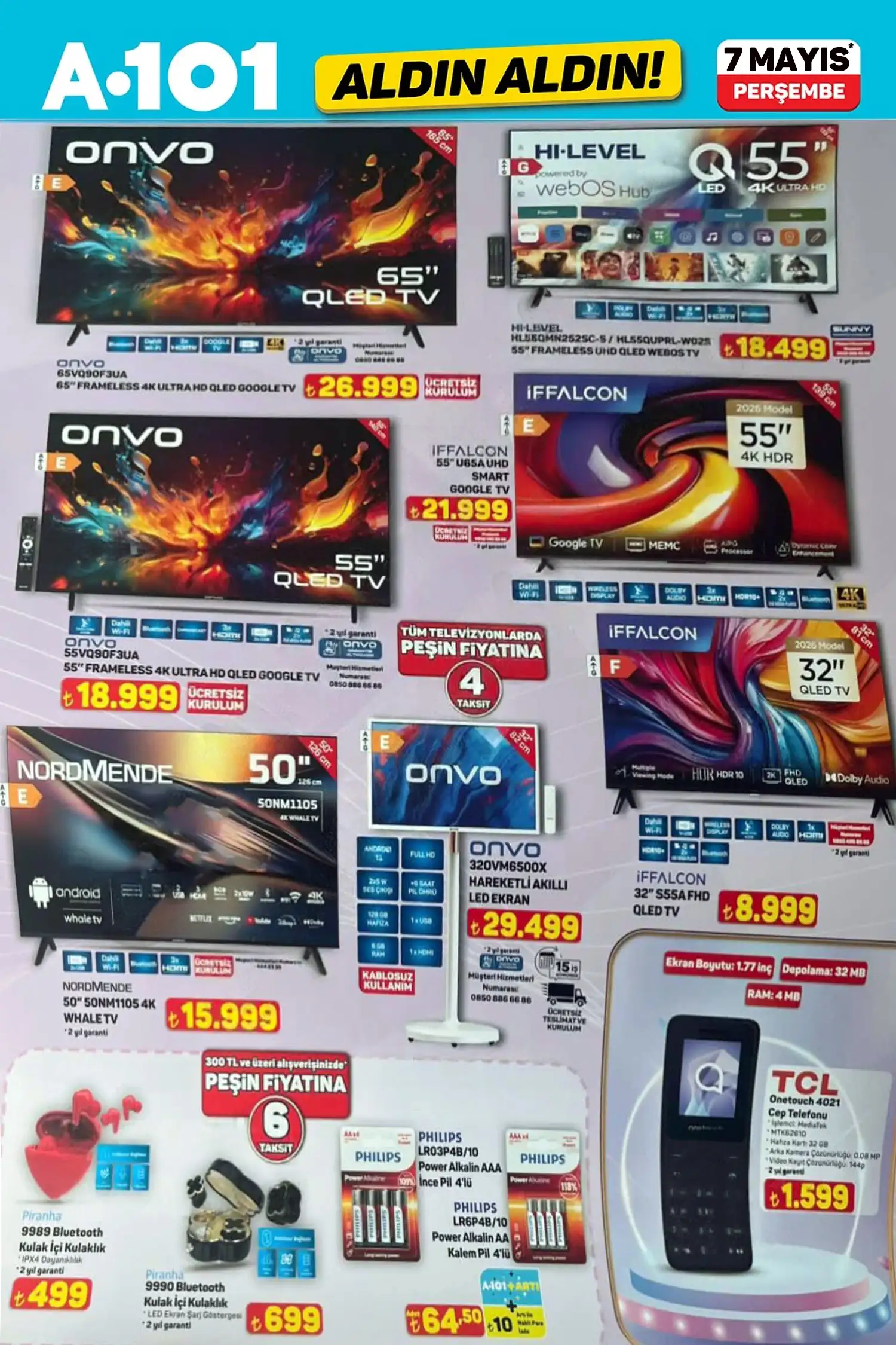 A101 7 Mayıs 2026 Aktüel Ürünler Kataloğu