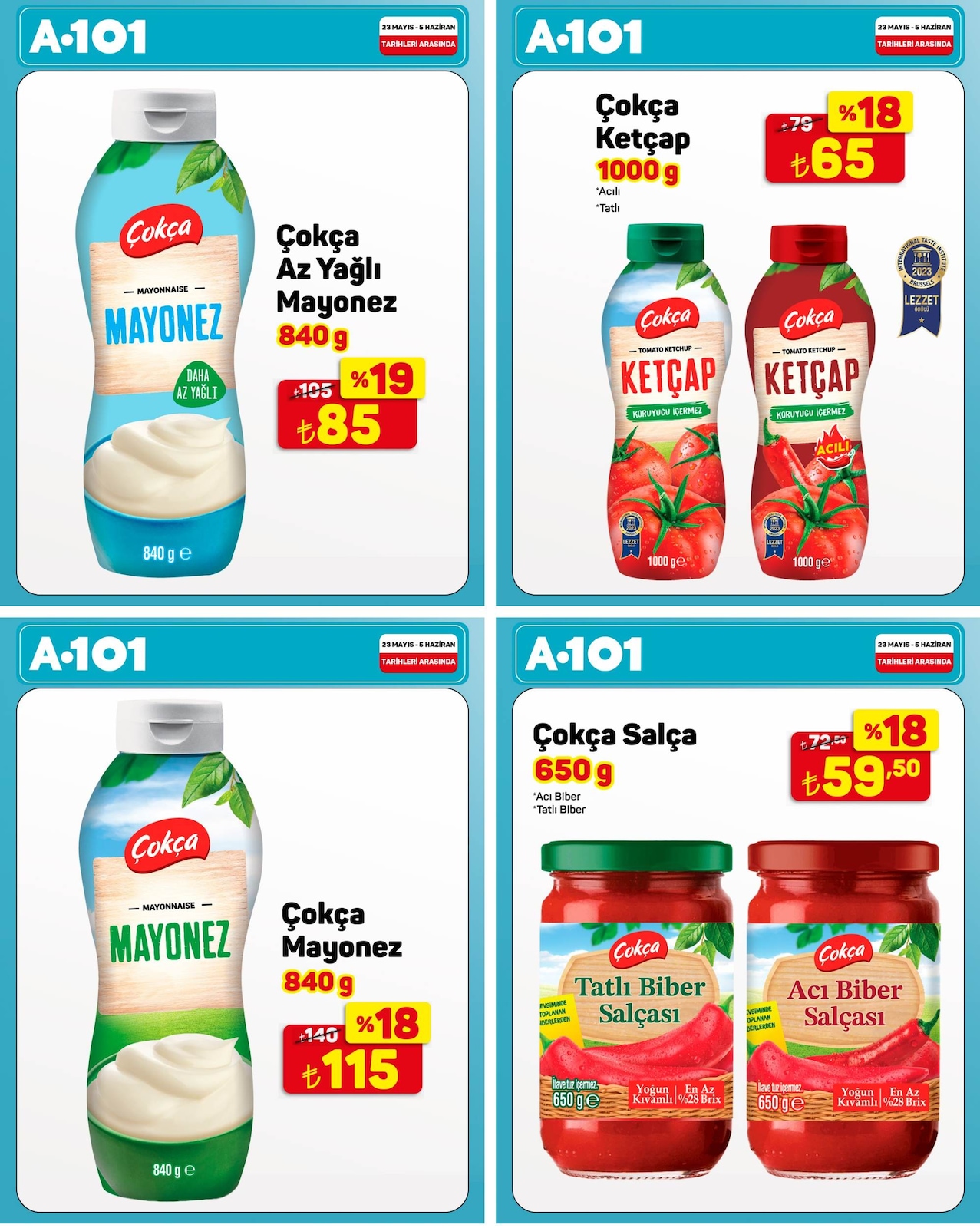 A101 23 Mayıs 2026 Aktüel Kataloğu broşürü