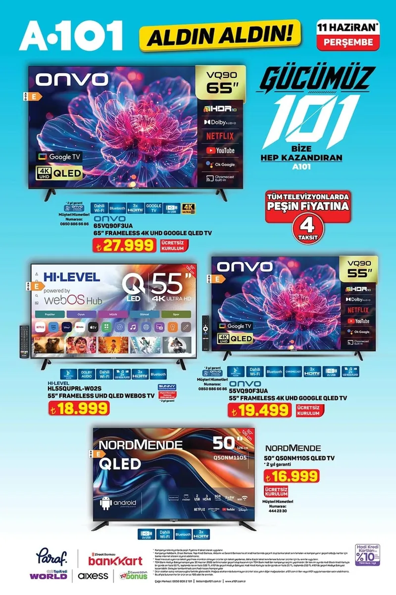 A101 Broşür Kapak