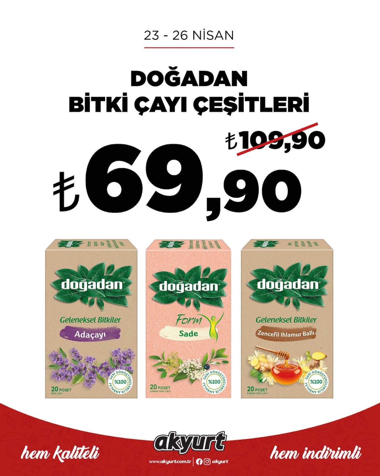 Akyurt Süpermarket 23 Nisan 2026 Aktüel Kataloğu