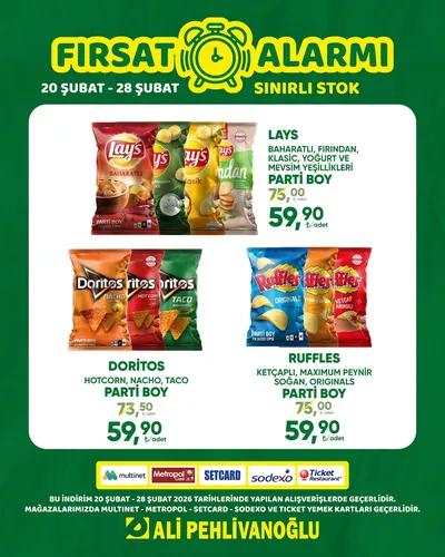 Ali Pehlivanoğlu 20 Şubat 2026 Aktüel Kataloğu20 Şubat - 28 Şubat