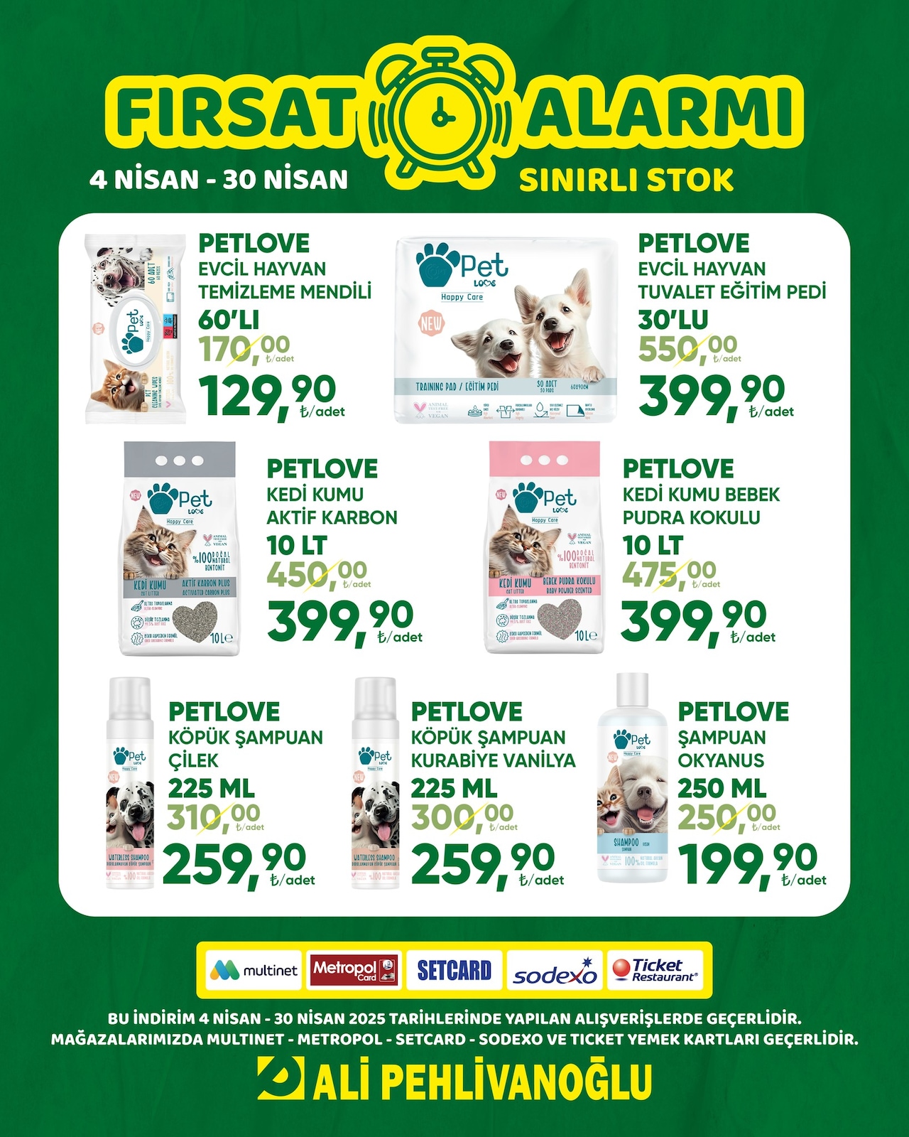 Ali Pehlivanoğlu 4 Nisan 2026 Aktüel Kataloğu
