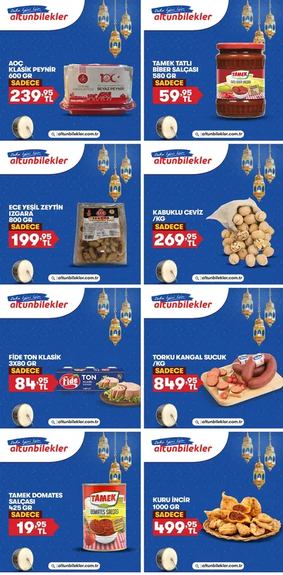 Altunbilekler 9 Mart 2026 Aktüel Kataloğu9 Mart - 16 Mart