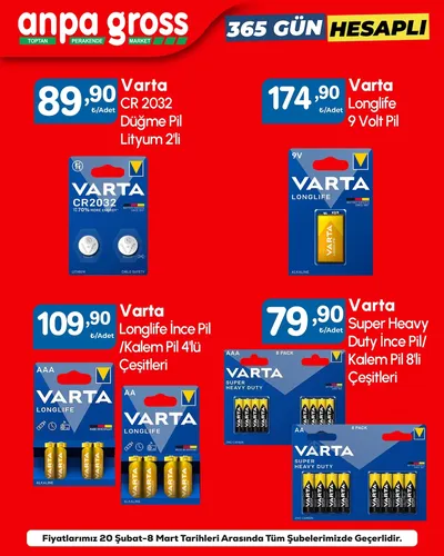 Anpa Gross 20 Şubat 2026 Aktüel Kataloğu20 Şubat - 8 Mart