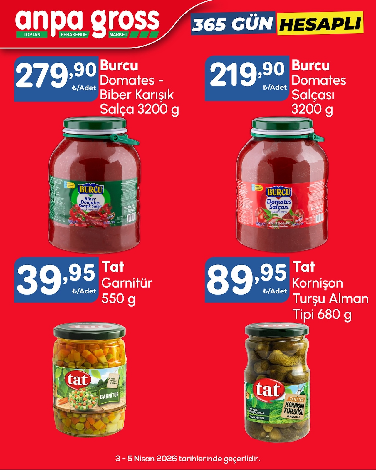 Anpa Gross 3 Nisan 2026 Aktüel Kataloğu broşürü