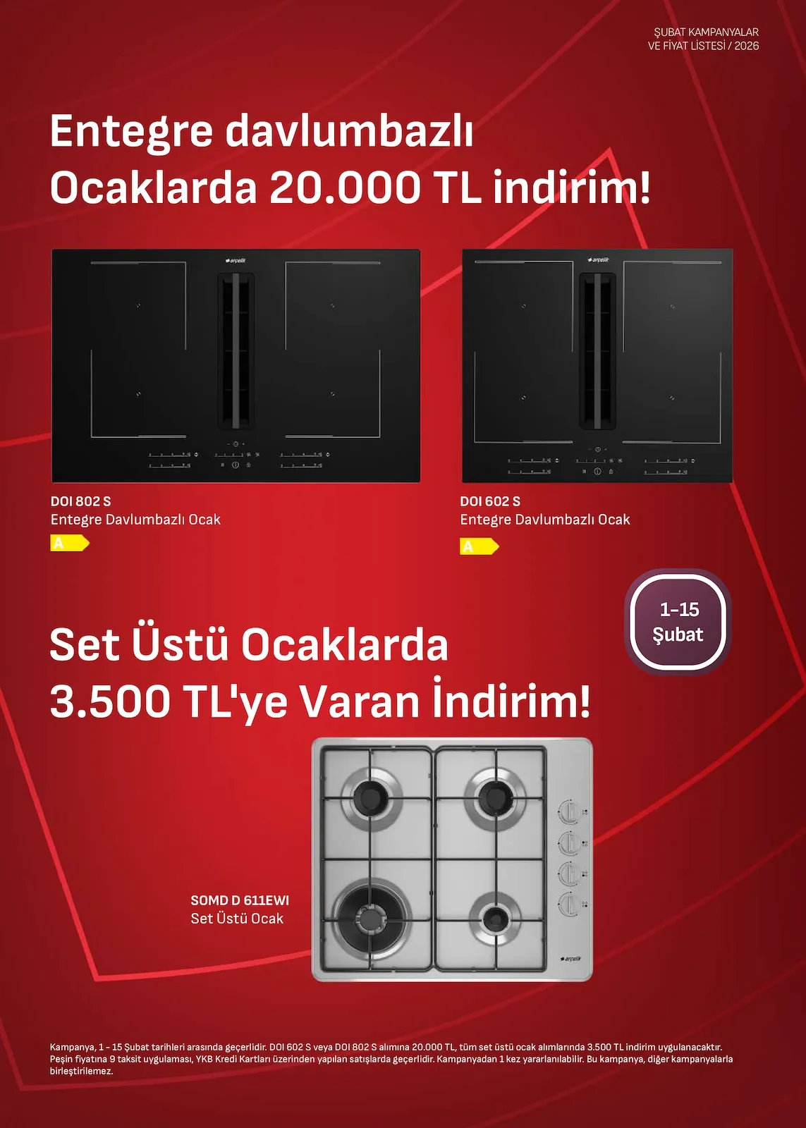 Arçelik Arçelik 1 Şubat 2026 Aktüel Kataloğu sayfa 3