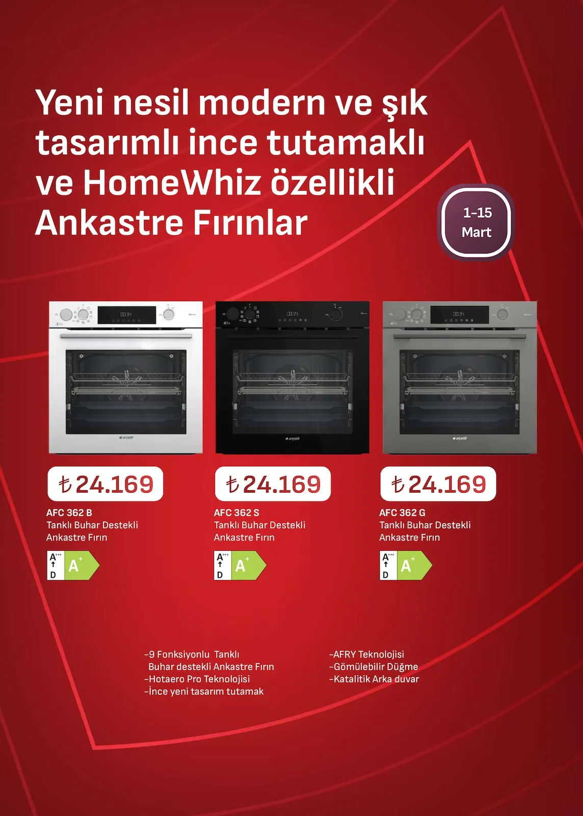 Arçelik Arçelik 1 Mart 2026 Aktüel Kataloğu sayfa 23