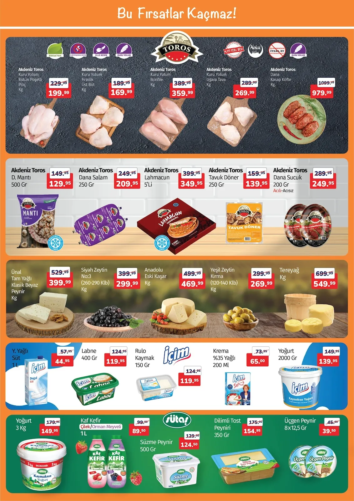 Arden Arden Market 24 Nisan 2026 Aktüel Kataloğu sayfa 2: Içim Rulo Kaymak 150 Gr, Içim Krema %35 Yağlı 200 Ml