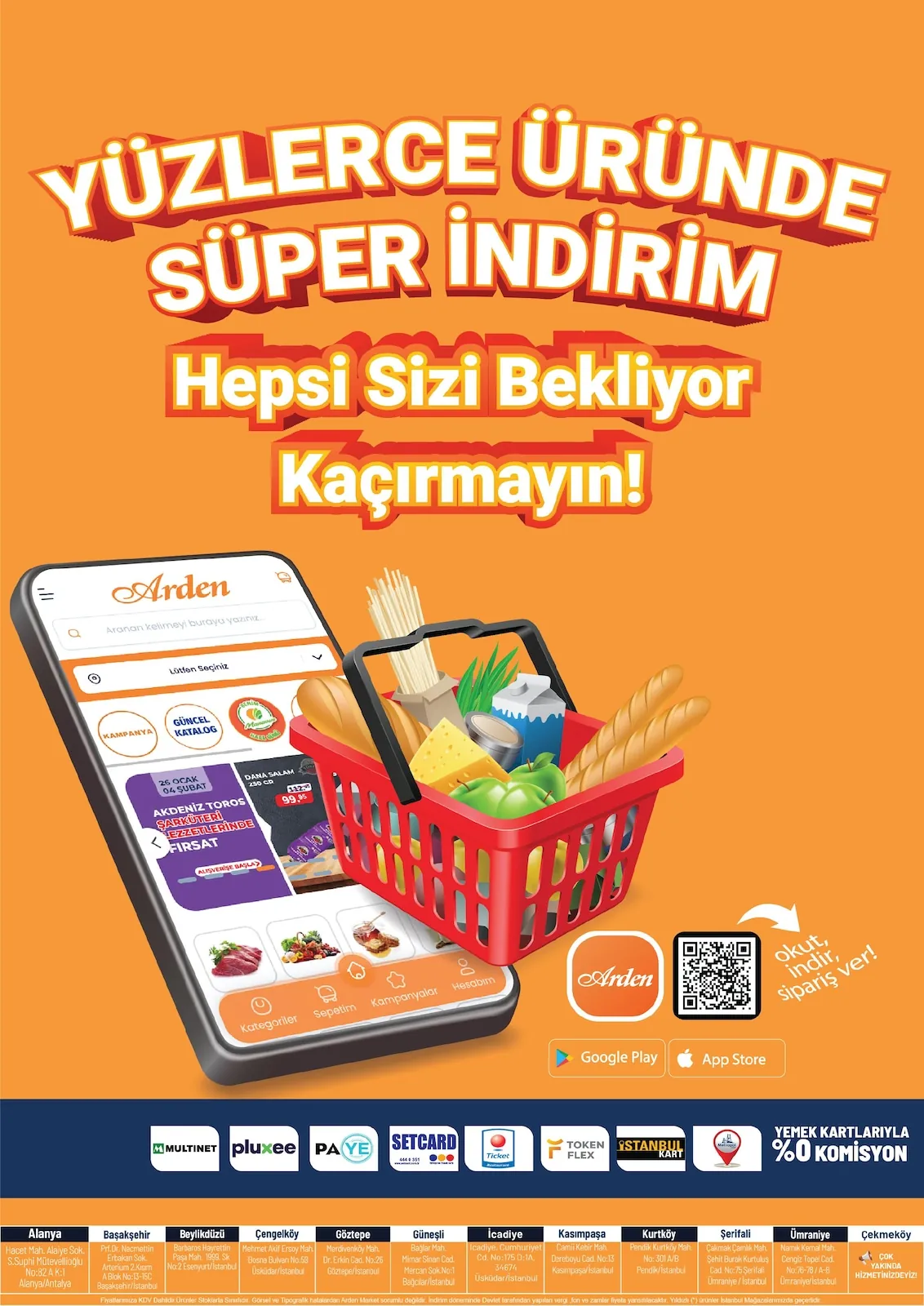 Arden Arden Market 24 Nisan 2026 Aktüel Kataloğu sayfa 8: Dana Salam 250G