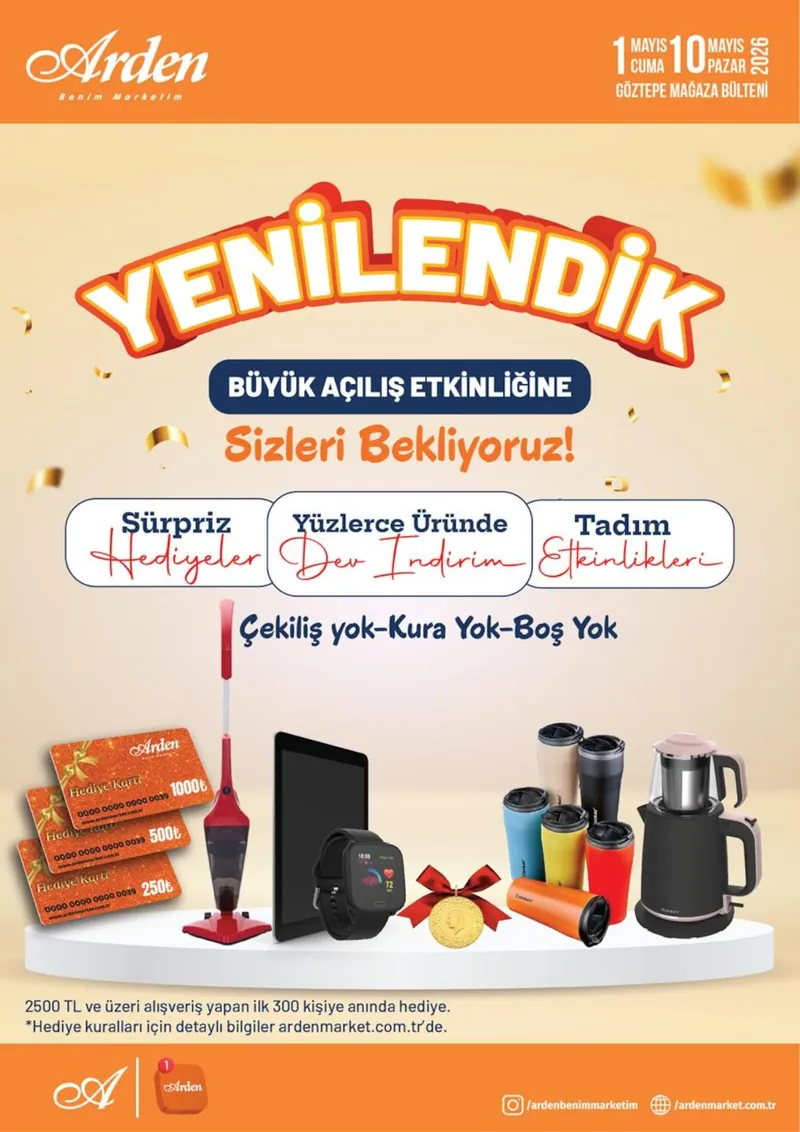 Arden Broşür Kapak