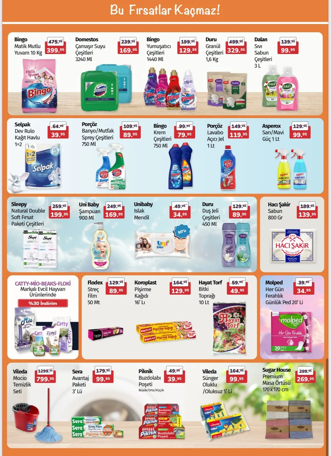 Arden Arden Market 5 Haziran 2026 Aktüel Kataloğu sayfa 6: Porçöz Banyo/Mutfak Sprey Çeşitleri 750 Ml, Porçöz Lavabo Açıcı Jel 1 Lt