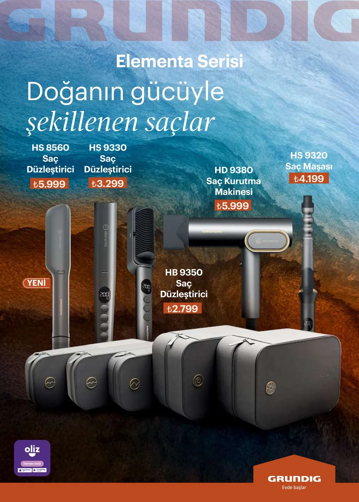 Arçelik Arçelik 1 Nisan 2026 Aktüel Kataloğu sayfa 96: Hs 9320 Saç Maşası, Hd 9380 Saç Kurutma Makinesi