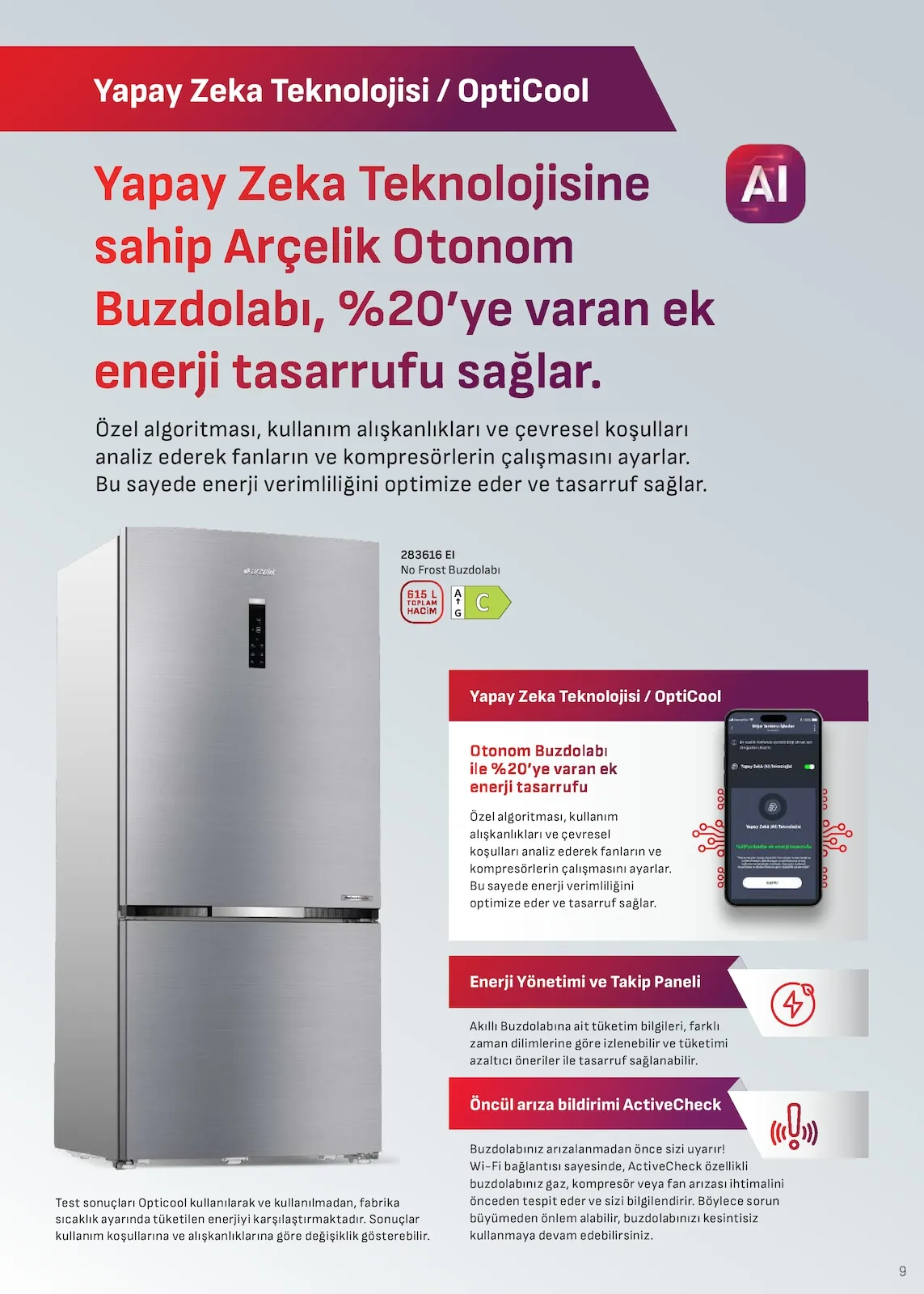 Arçelik Arçelik 1 Mayıs 2026 Aktüel Kataloğu sayfa 9