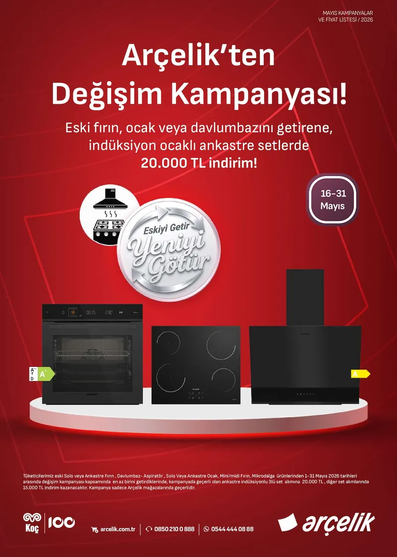 Arçelik Broşür Kapak