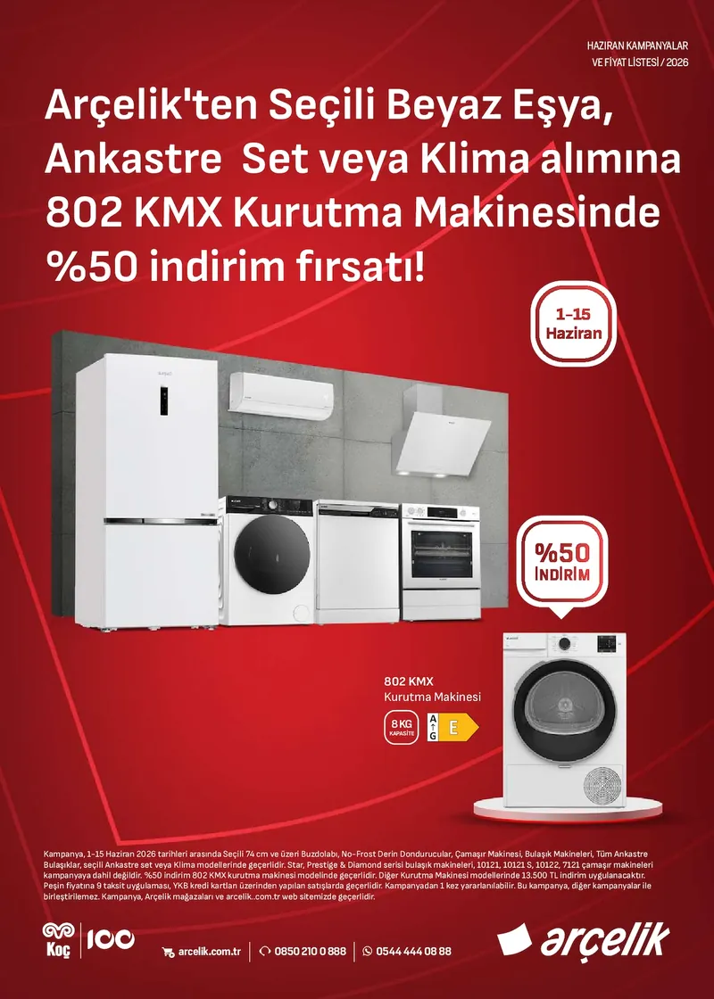 Arçelik Broşür Kapak