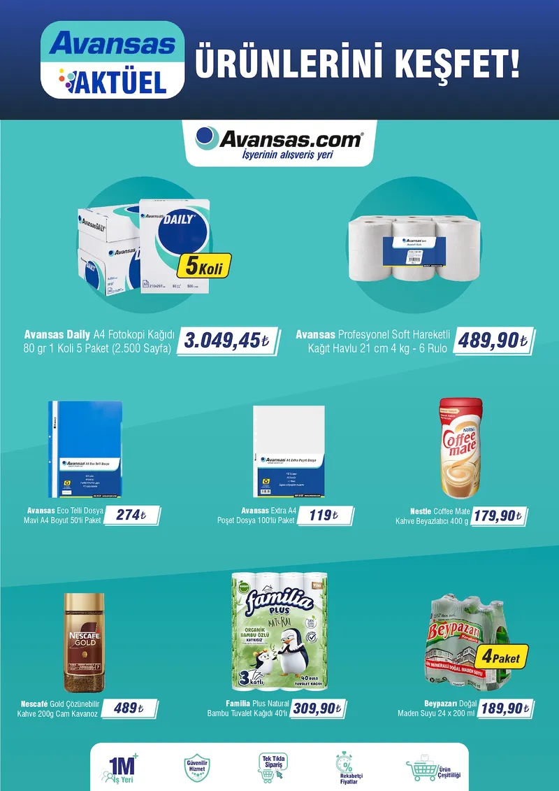Avansas Broşür Kapak