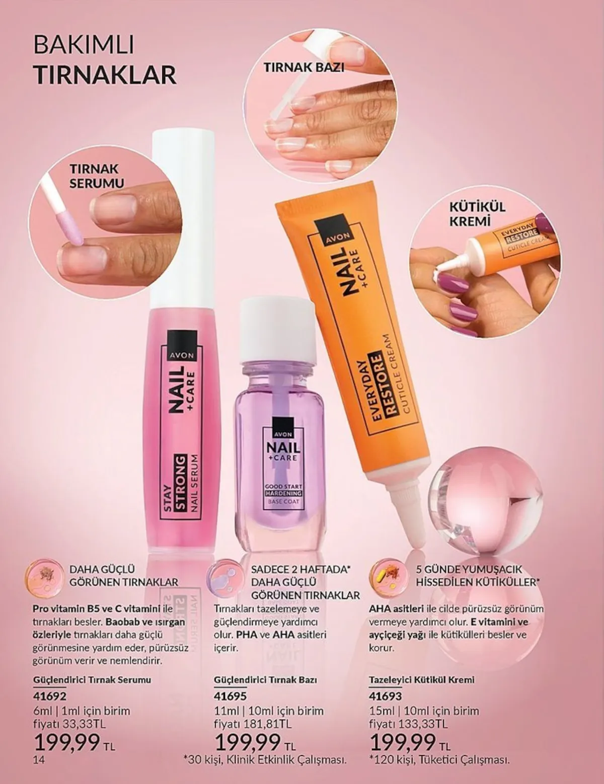 Avon Avon 1 Şubat 2026 Aktüel Kataloğu sayfa 14: Tazeleyici Kütikül Kremi 15Ml