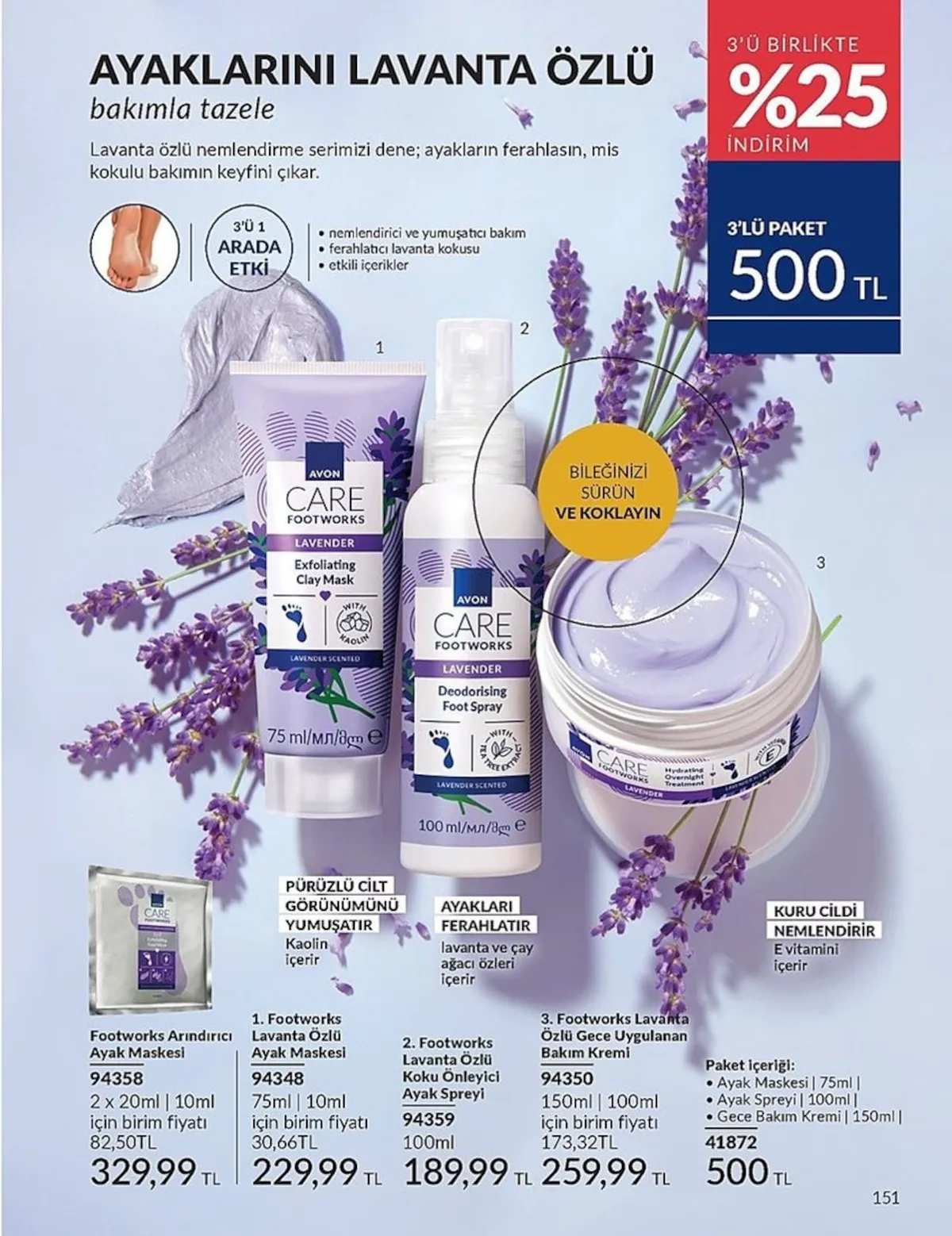 Avon Avon 1 Şubat 2026 Aktüel Kataloğu sayfa 151: Footworks Arındırıcı Ayak Maskesi 2 X 20Ml | 10Ml, Footworks Arındırıcı Ayak Maskesi 2 X 20Ml | 10Ml