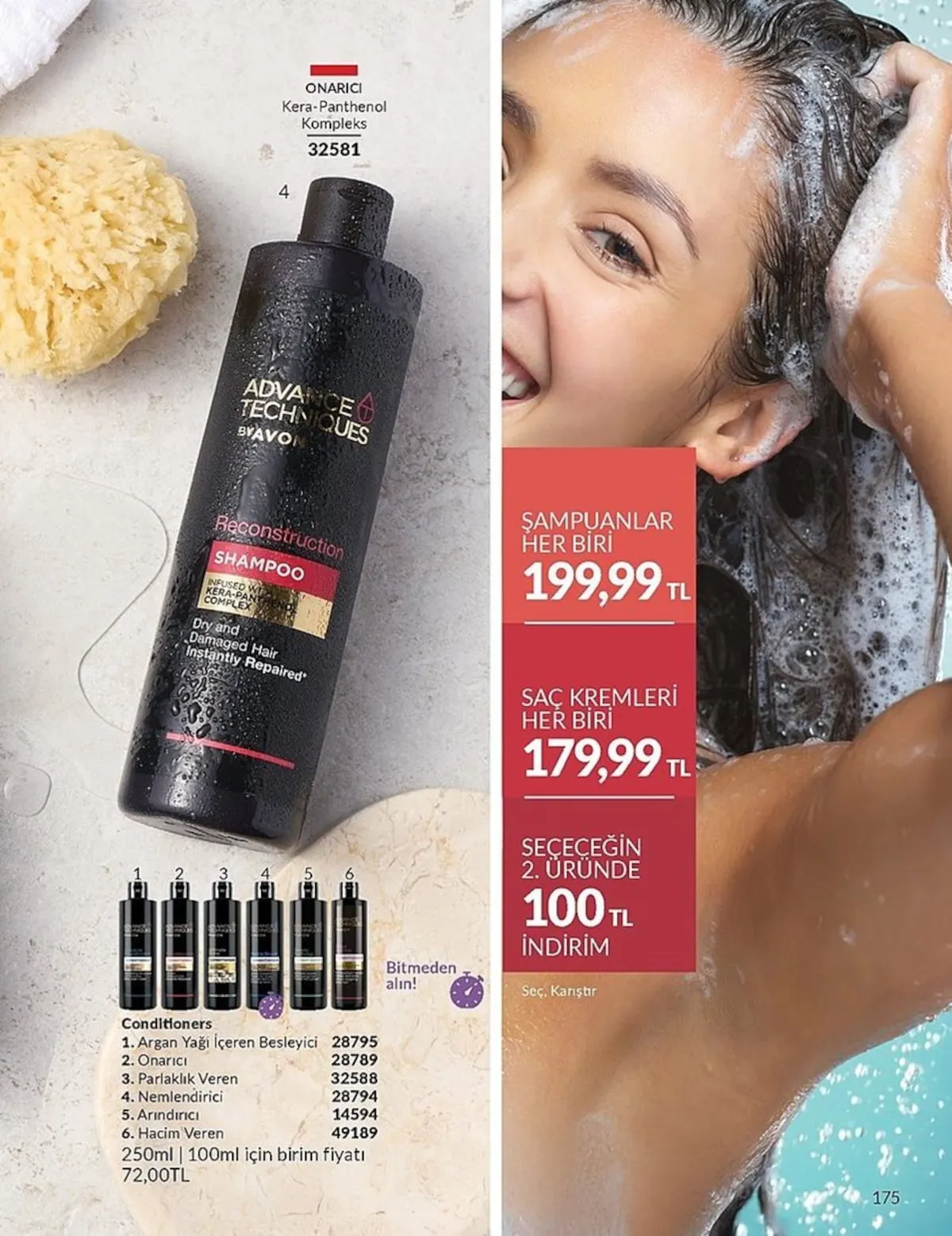 Avon Avon 1 Şubat 2026 Aktüel Kataloğu sayfa 175: Şampuanlar