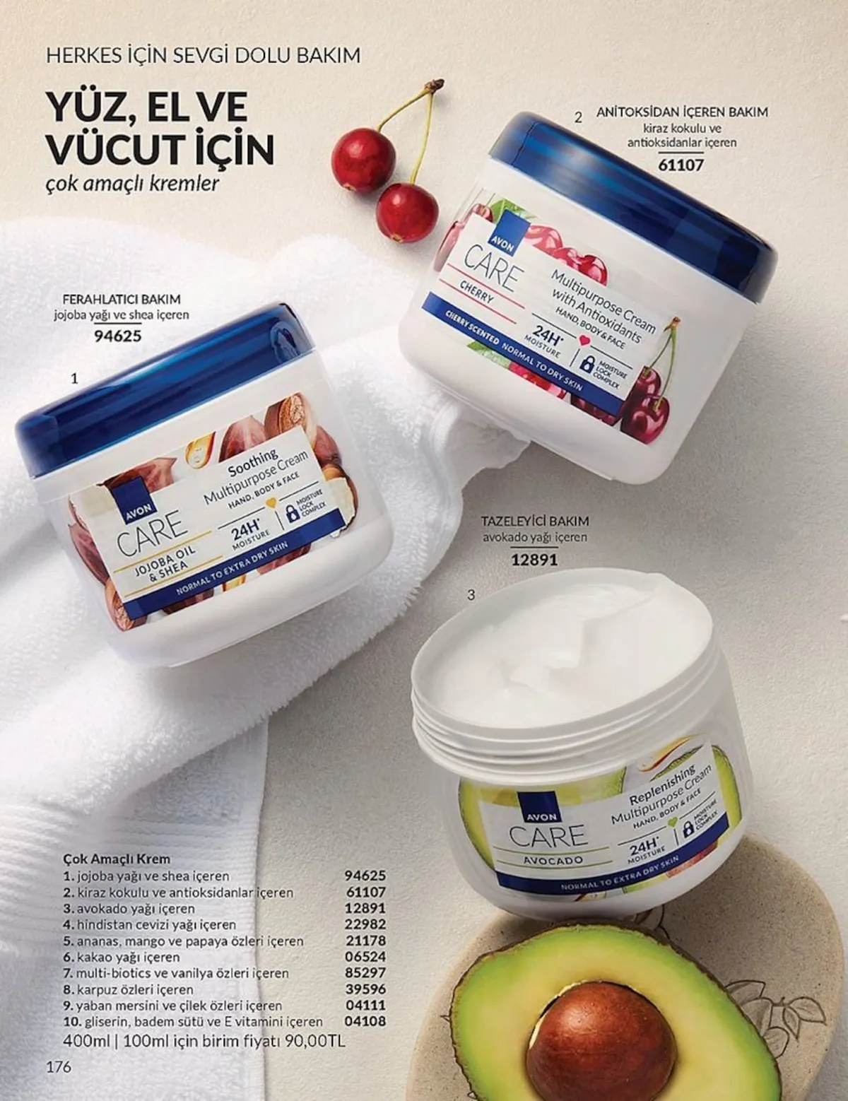 Avon Avon 1 Şubat 2026 Aktüel Kataloğu sayfa 176: Çok Amaçlı Krem