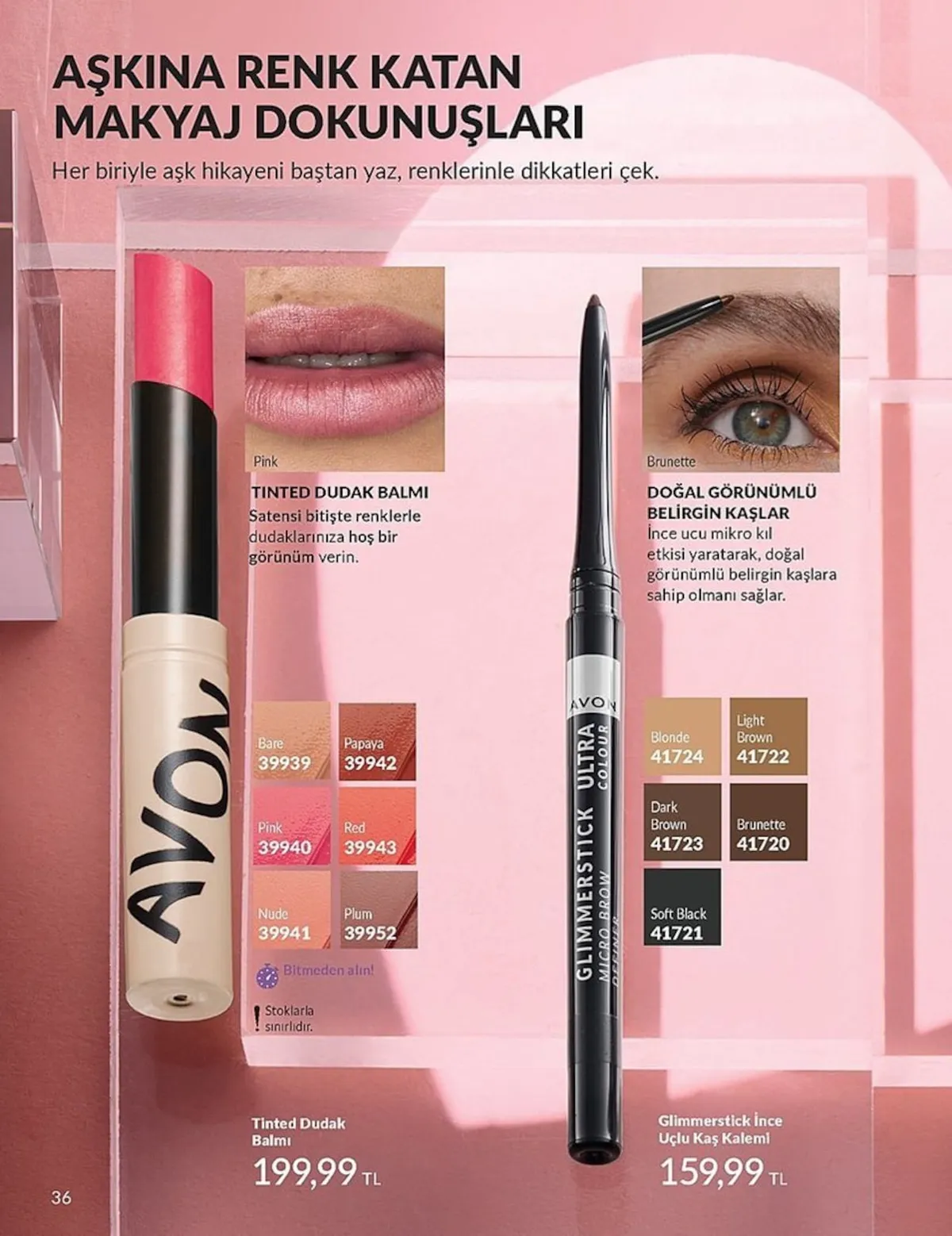 Avon Avon 1 Şubat 2026 Aktüel Kataloğu sayfa 36: Avon Tinted Dudak Balmi, Avon Tinted Dudak Balmi
