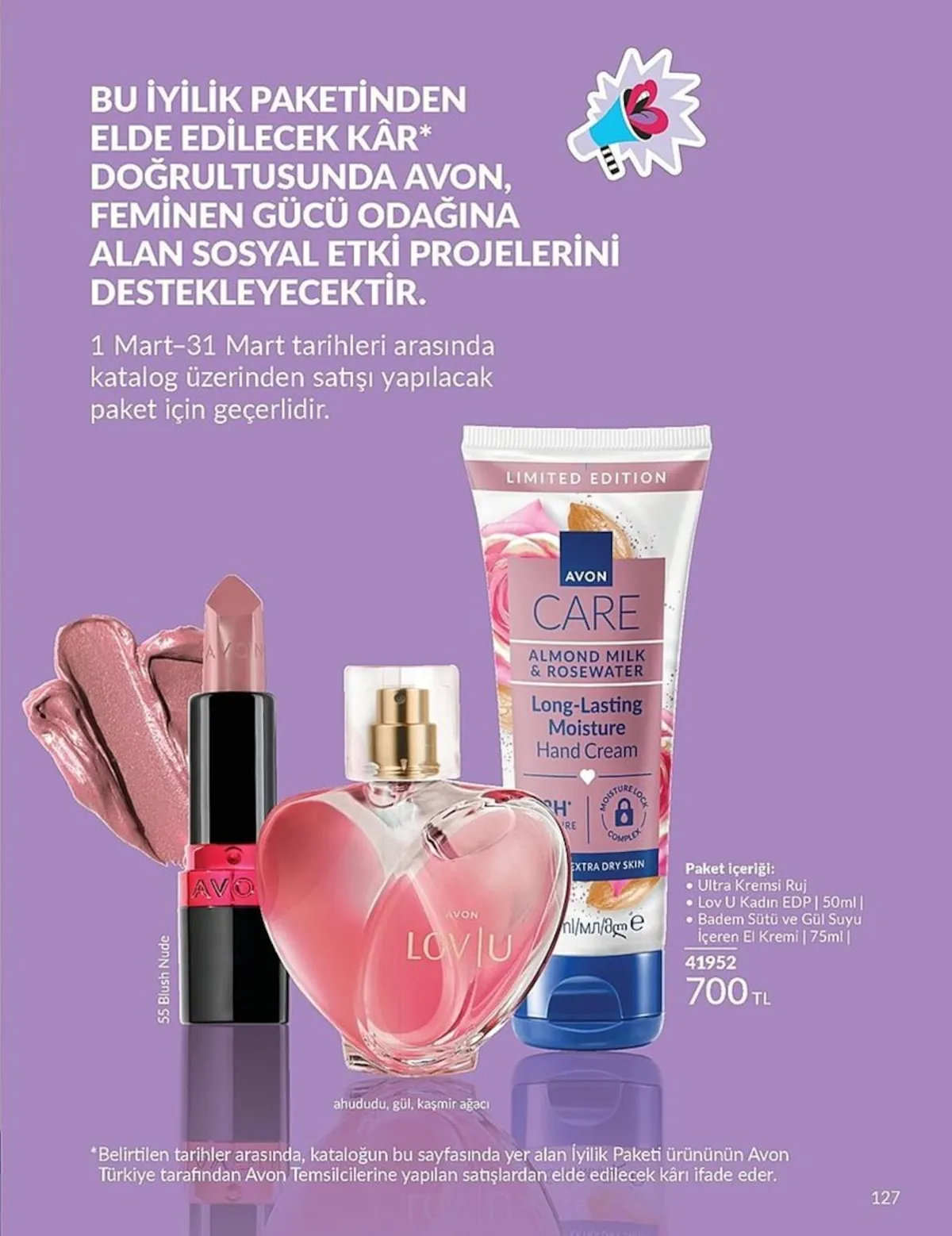 Avon Avon 1 Mart 2026 Aktüel Kataloğu sayfa 127