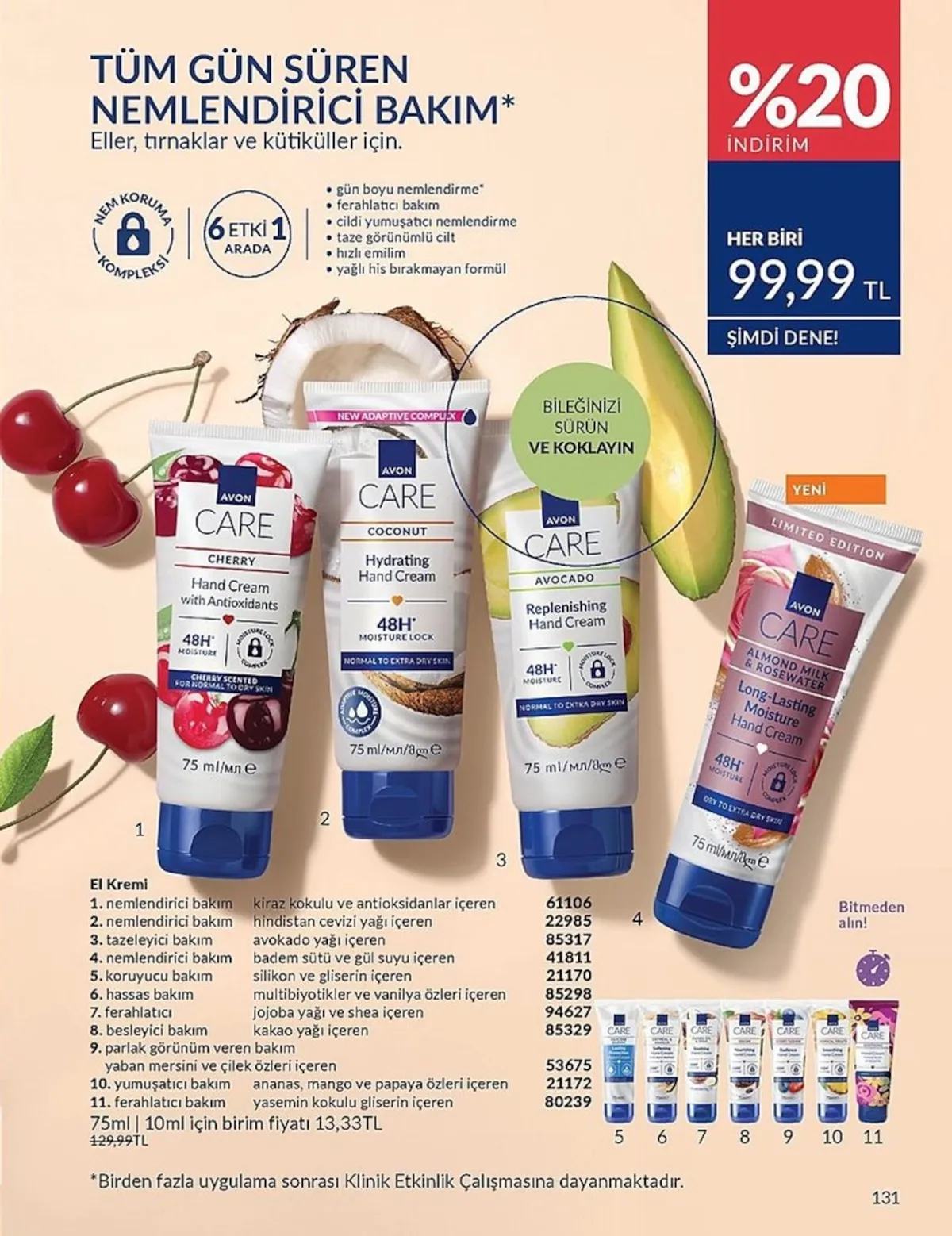 Avon Avon 1 Mart 2026 Aktüel Kataloğu sayfa 131