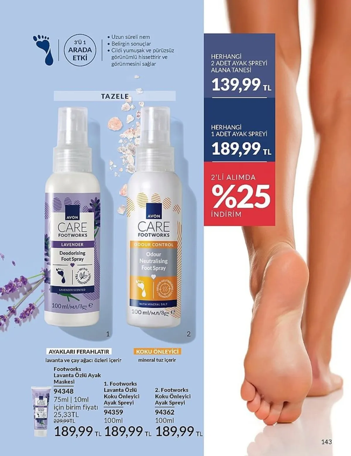 Avon Avon 1 Mart 2026 Aktüel Kataloğu sayfa 143: Avon Çift Taraflı Kalemtıraş, Avon Cımbız