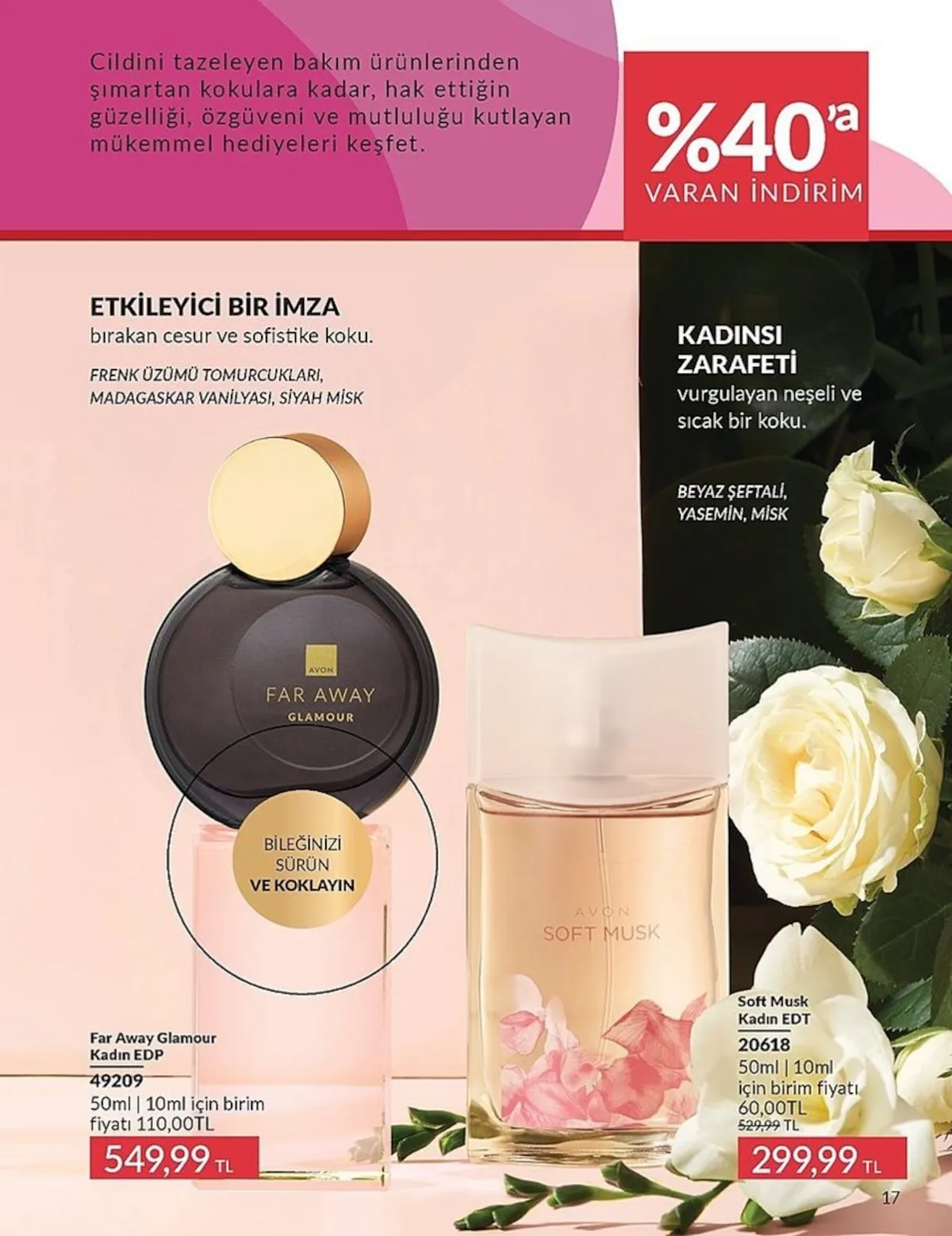 Avon Avon 1 Mart 2026 Aktüel Kataloğu sayfa 17: Anew Hyalüronik Asit İçeren Dolgun Görünüm Veren Serum - Geri Dönüştürülebilir Yedek Tüp 30Ml | 10Ml