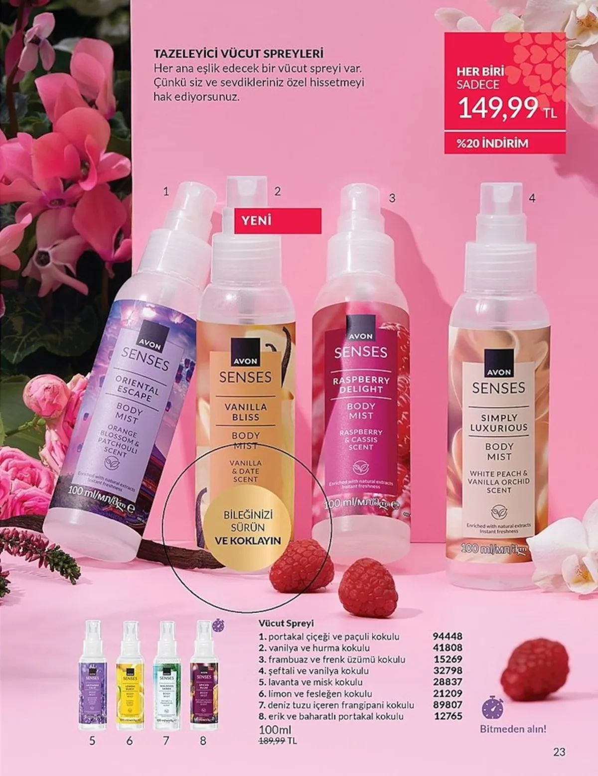 Avon Avon 1 Mart 2026 Aktüel Kataloğu sayfa 23: Avon Anew Power Mini Hediye Seti
