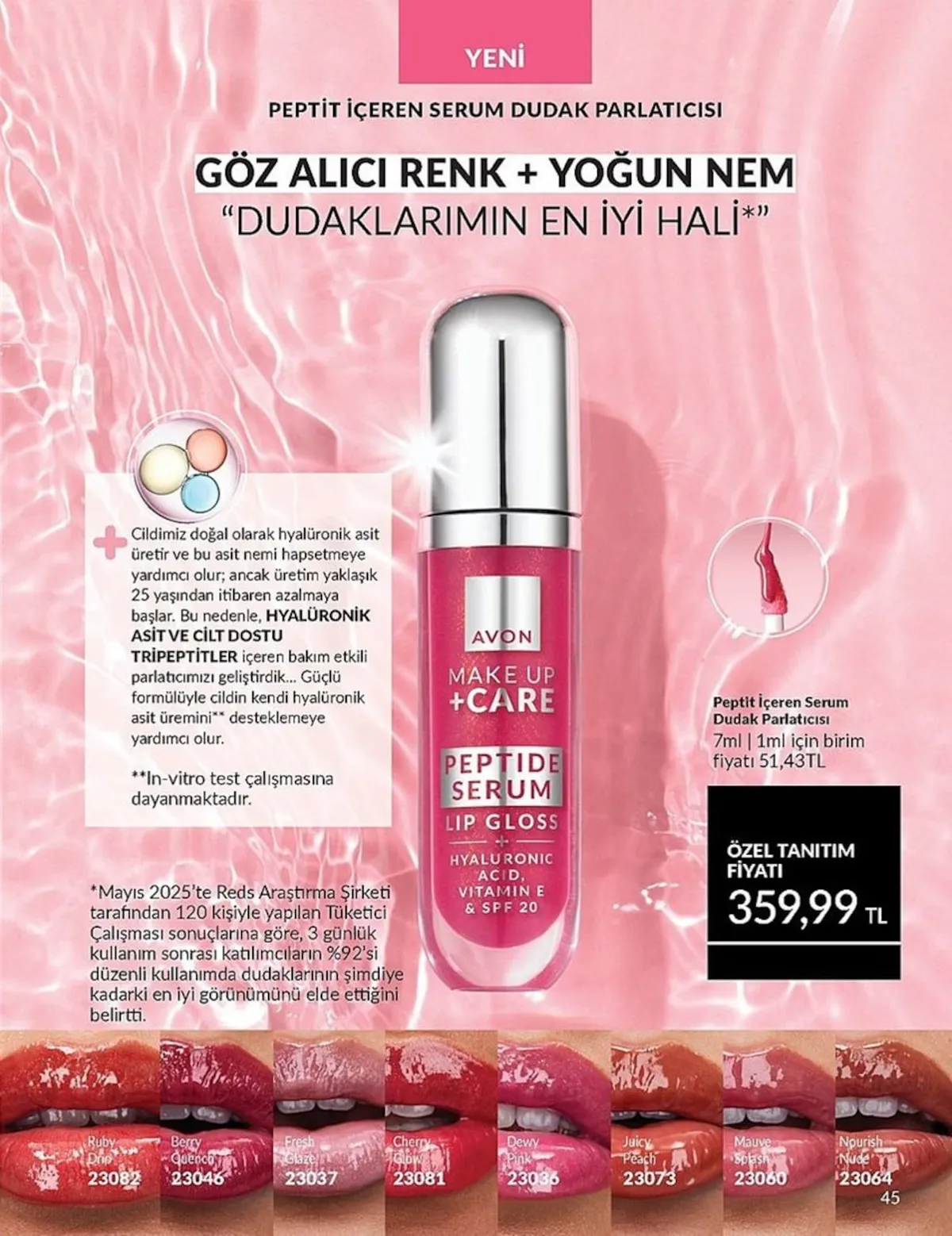 Avon Avon 1 Mart 2026 Aktüel Kataloğu sayfa 45: Avon Kids Karpuz Kokulu 2'Si 1 Arada Şampuan Ve Saç Kremi 200Ml