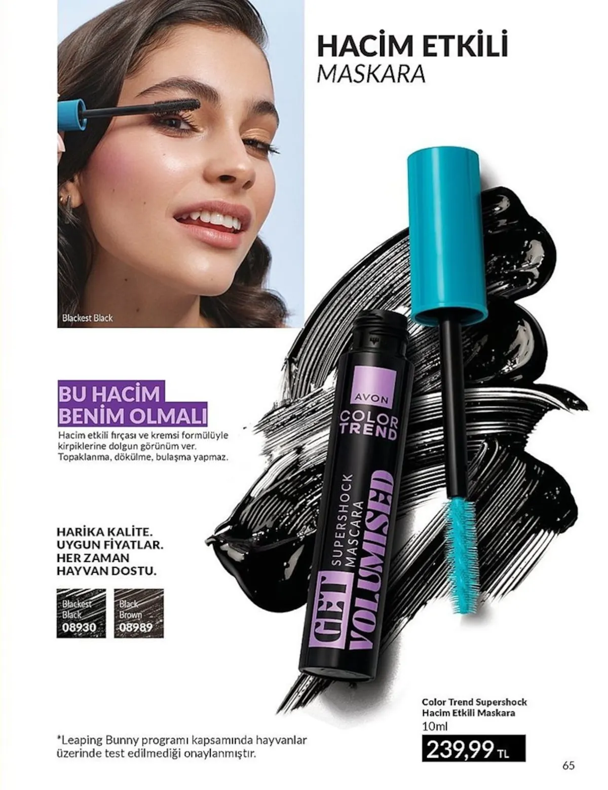 Avon Avon 1 Mart 2026 Aktüel Kataloğu sayfa 65: Avon Kids Ferahlatıcı Kokulu Vücut Spreyi 150Ml, Avon Care Intimate Feminine Wash 250Ml