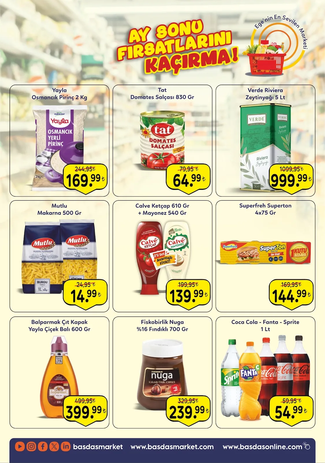 Başdaş Başdaş Market 23 Şubat 2026 Aktüel Kataloğu sayfa 3: Balparmak Çıt Kapak Yayla Çiçek Balı 600 Gr