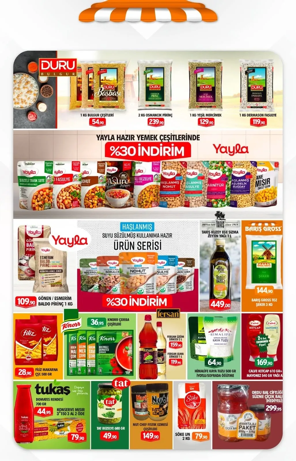 Barış Barış Gross 30 Ocak 2026 Aktüel Kataloğu sayfa 4: Filiz Makarna Çeşitleri 500 Gr, Himalife Kaya Tuzu 500 Gr İyotlu/Sofrada Öğütme