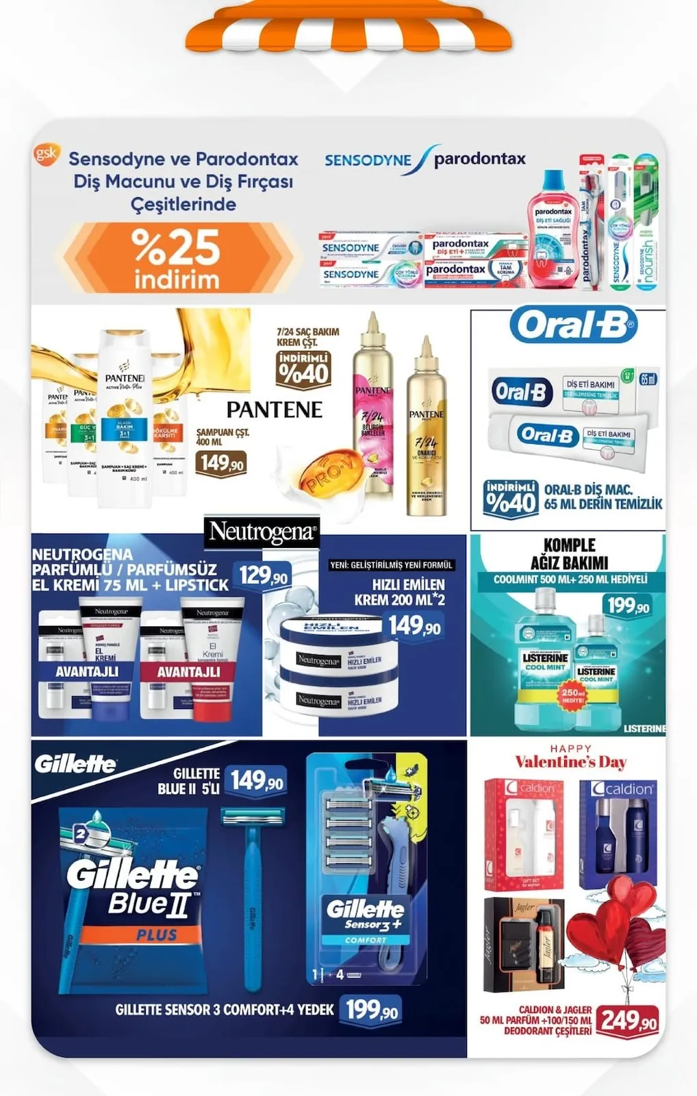Barış Barış Gross 30 Ocak 2026 Aktüel Kataloğu sayfa 6: Pantene Şampuan Çeşitleri 400 Ml, Caldion & Jagler 50 Ml Parfüm + 100/150 Ml Deodorant Çeşitleri