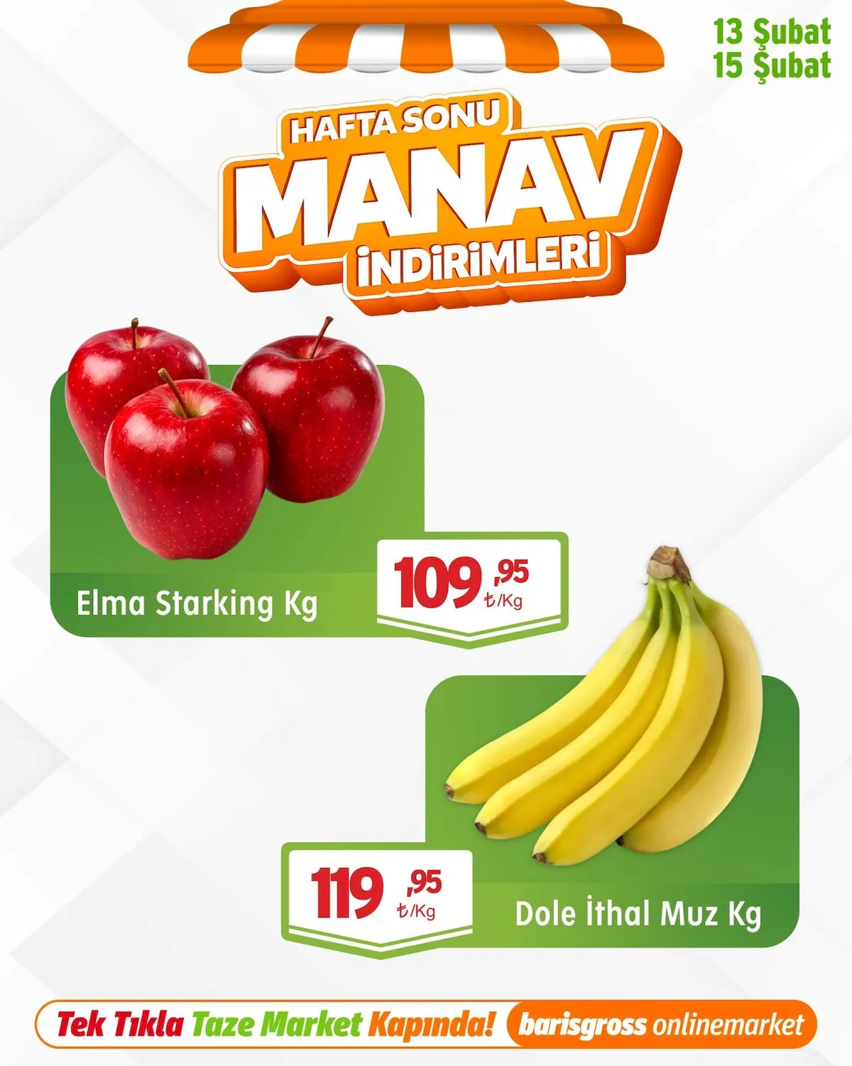Barış Barış Gross 13 Şubat 2026 Aktüel Kataloğu sayfa 4: Elma Starking Kg