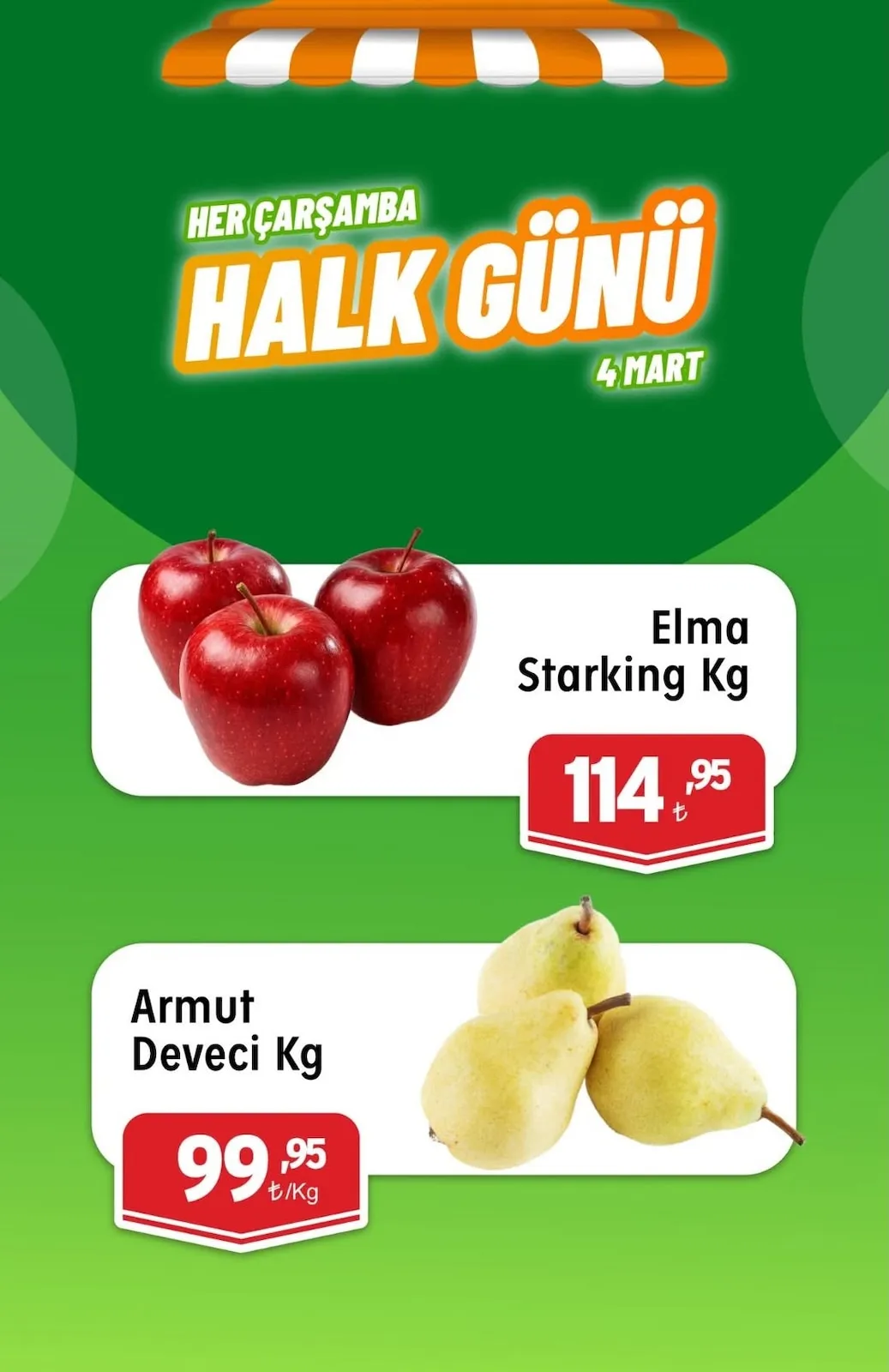 Barış Barış Gross 4 Mart 2026 Aktüel Kataloğu sayfa 3: Armut Deveci Kg