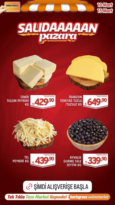 Barış Gross 10 Mart 2026 Aktüel Kataloğu10 Mart - 15 Mart