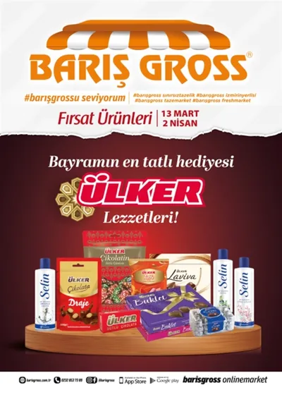 Barış Gross 13 Mart 2026 Aktüel Kataloğu13 Mart - 2 Nisan