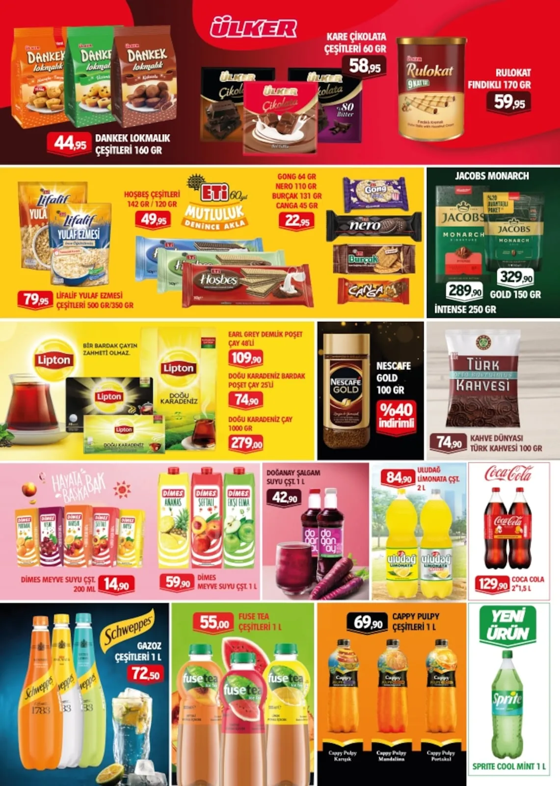 Barış Barış Gross 13 Mart 2026 Aktüel Kataloğu sayfa 5: Cappy Pulpy Çeşitleri 1 L, Dimes Meyve Suyu Çst. 1 L