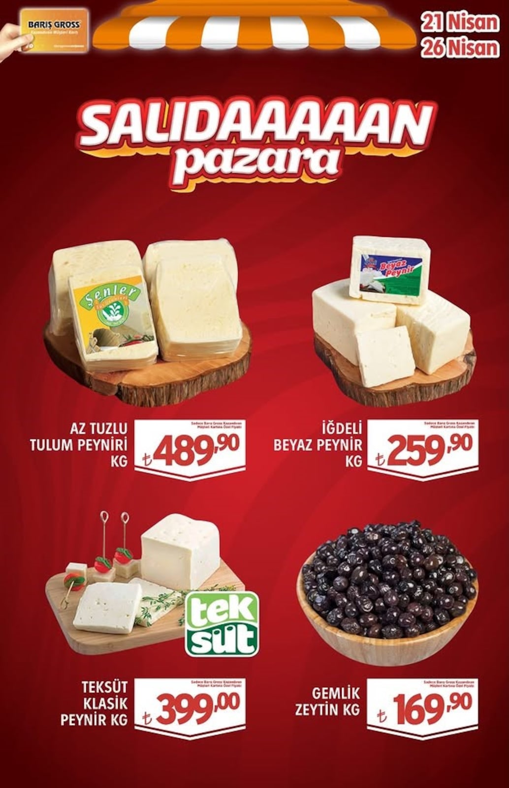 Barış Gross 21 Nisan 2026 Aktüel Kataloğu