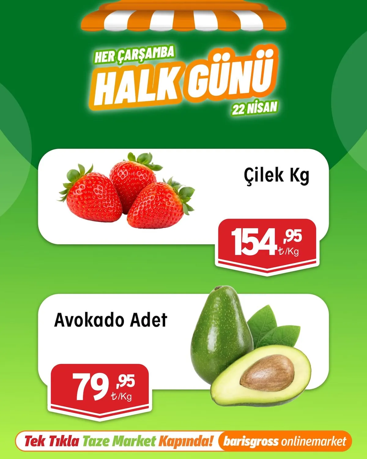 Barış Barış Gross 22 Nisan 2026 Aktüel Kataloğu sayfa 5: Avokado Adet